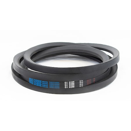 D&D 8V2250 Wedge V-Belt, 225 in Outside Length, 1 in Top Width, 7/8 in Thickness, 1 Ribs 8V2250